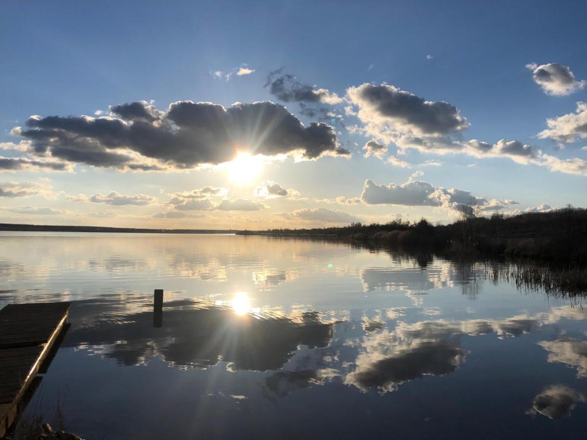 Ferienhaus Neuseenland Grosszossen Bagian luar foto