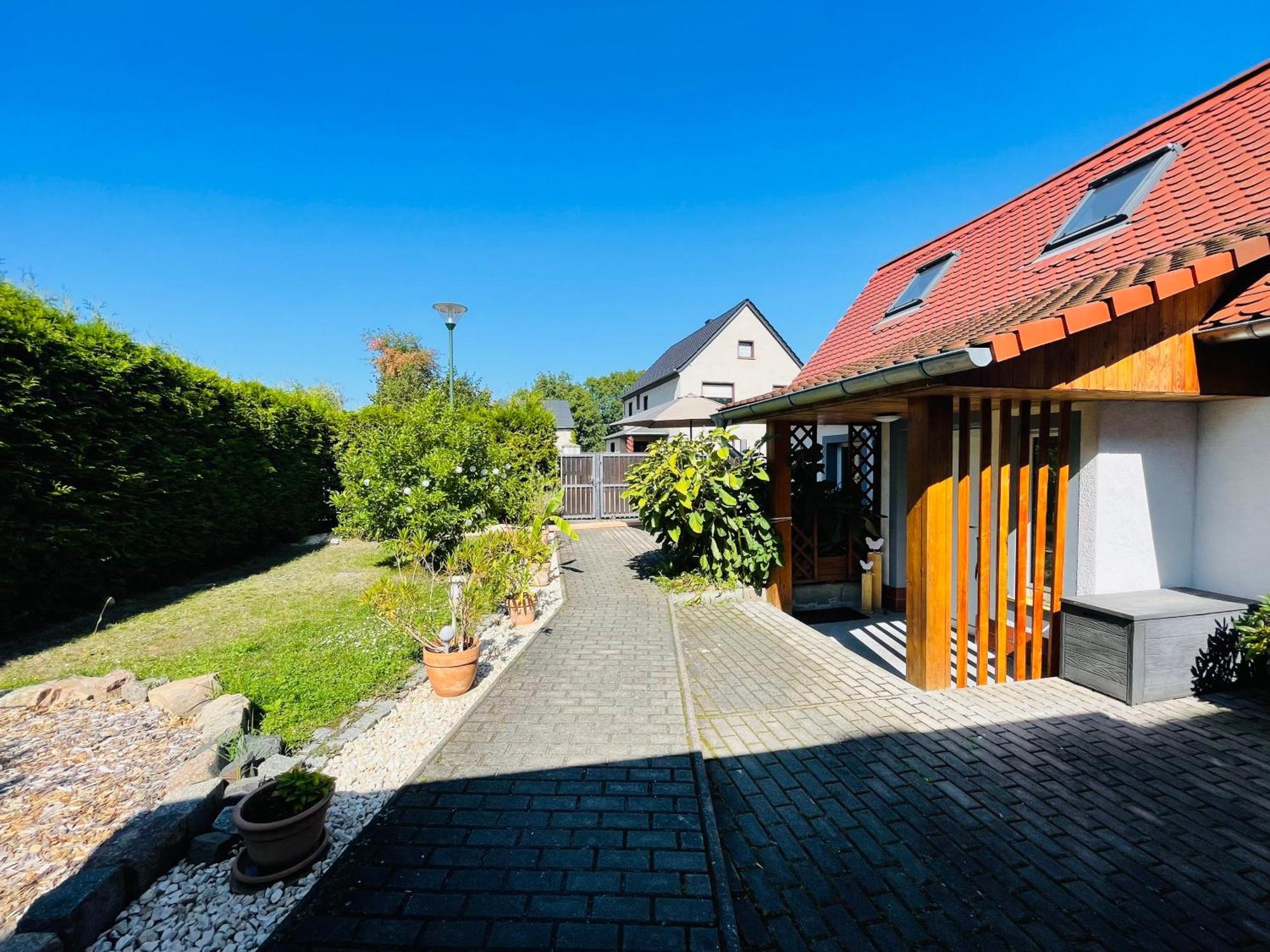 Ferienhaus Neuseenland Grosszossen Bagian luar foto
