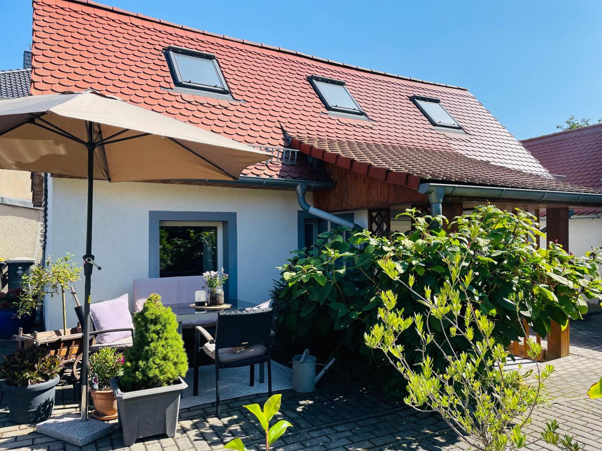 Ferienhaus Neuseenland Grosszossen Bagian luar foto